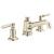 Invari® Widespread Lavatory Faucet with Angled Spout - Less Handles 1.2 GPM