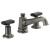 Invari® Widespread Lavatory Faucet with Angled Spout - Less Handles 1.2 GPM