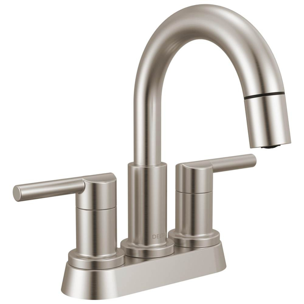 Nicoli™ Two Handle Centerset Pull-Down Bathroom Faucet