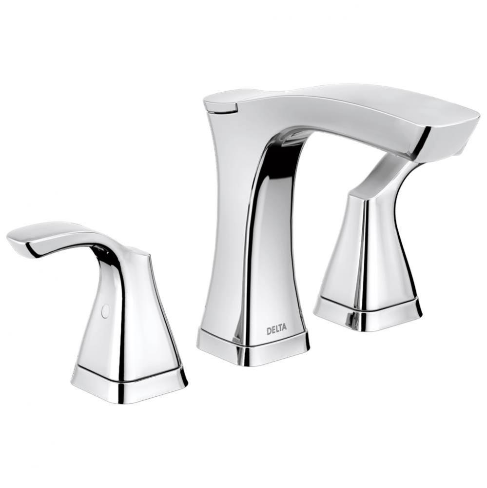 Tesla&#xae; Two Handle Widespread Bathroom Faucet - Metal Pop-Up