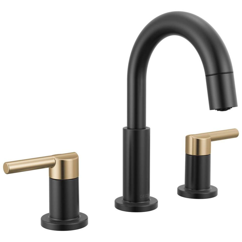 Nicoli™ Two Handle Widespread Pull-Down Bathroom Faucet