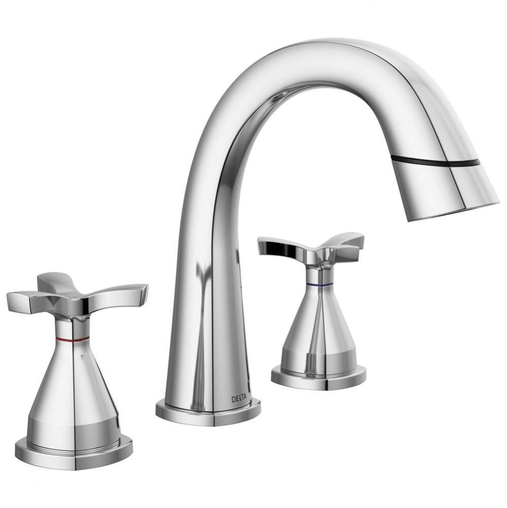 Stryke&#xae; Two Handle Widespread Pull Down Bathroom Faucet