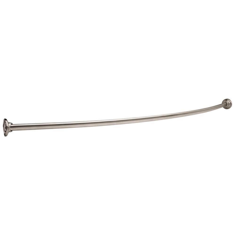 Other 1&apos;&apos; x 5&apos; Shower Curtain Rod with Brackets (6&apos;&apos; Bow)