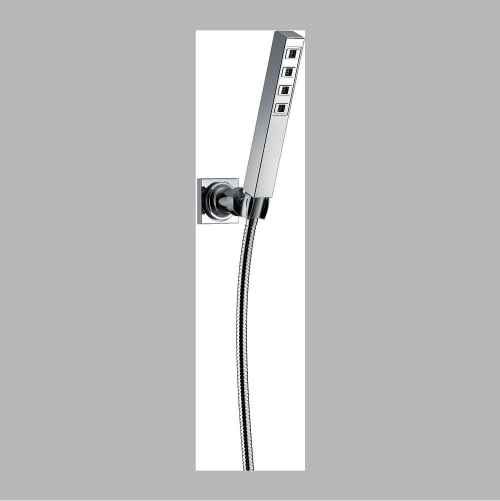 Universal Showering Components H2Okinetic&#xae; Single-Setting Adjustable Wall Mount Hand Shower