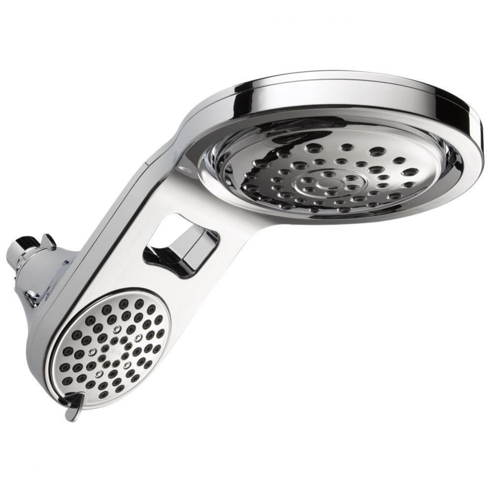 Universal Showering Components HydroRain&#xae; 5-Setting Two-in-One Shower Head