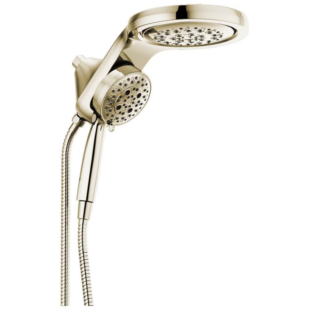 Universal Showering Components HydroRain&#xae; H2Okinetic&#xae; 5-Setting Two-in-One Shower Head