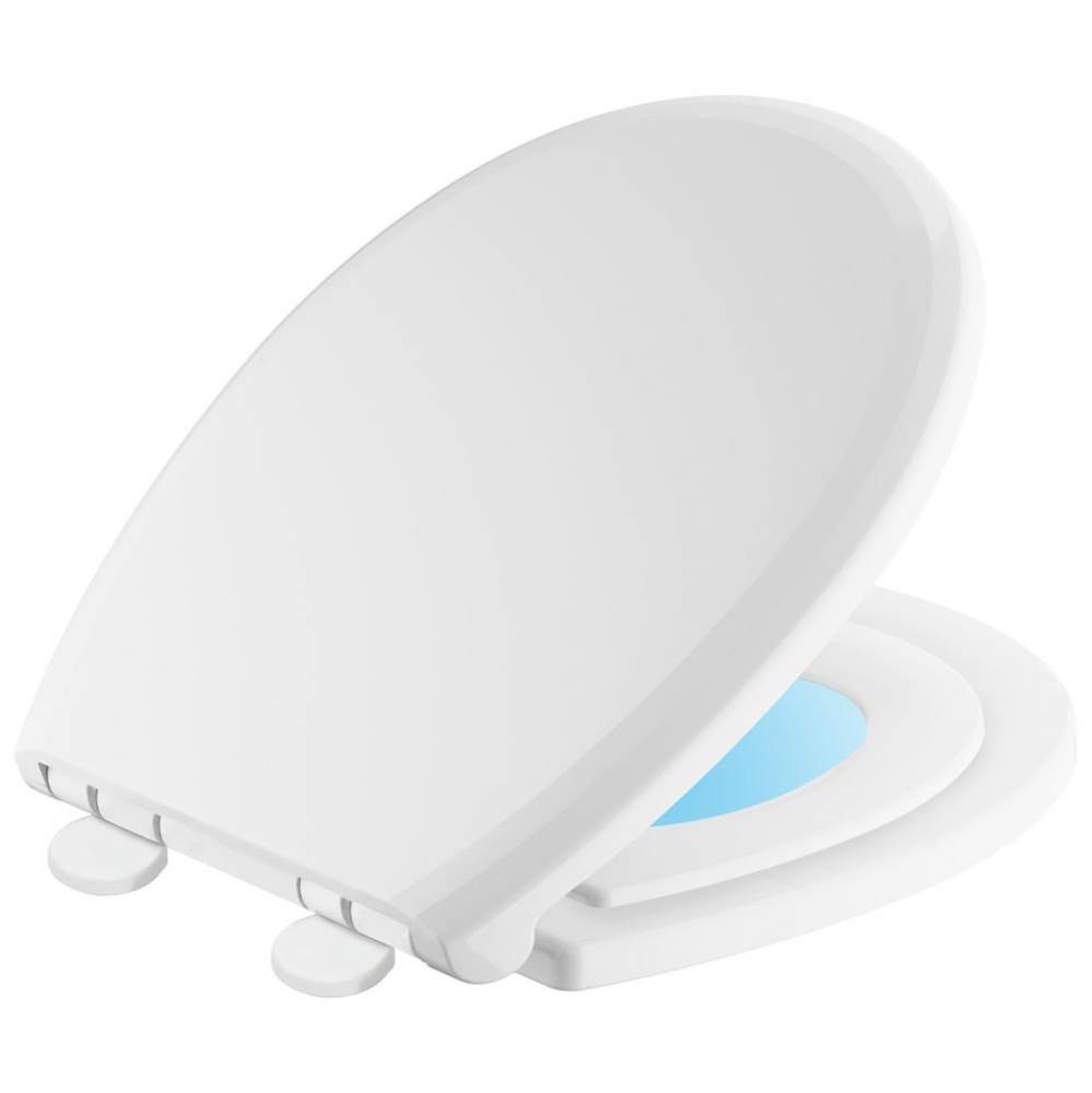 Sanborne&#xae; Round Front Slow-Close / Quick-Release Nightlight Family Seat