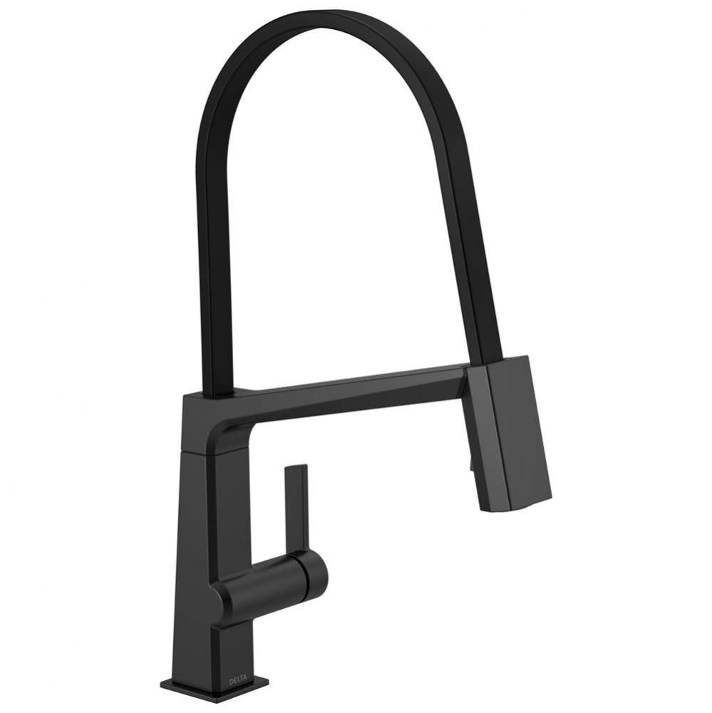 Pivotal™ Single Handle Exposed Hose Kitchen Faucet