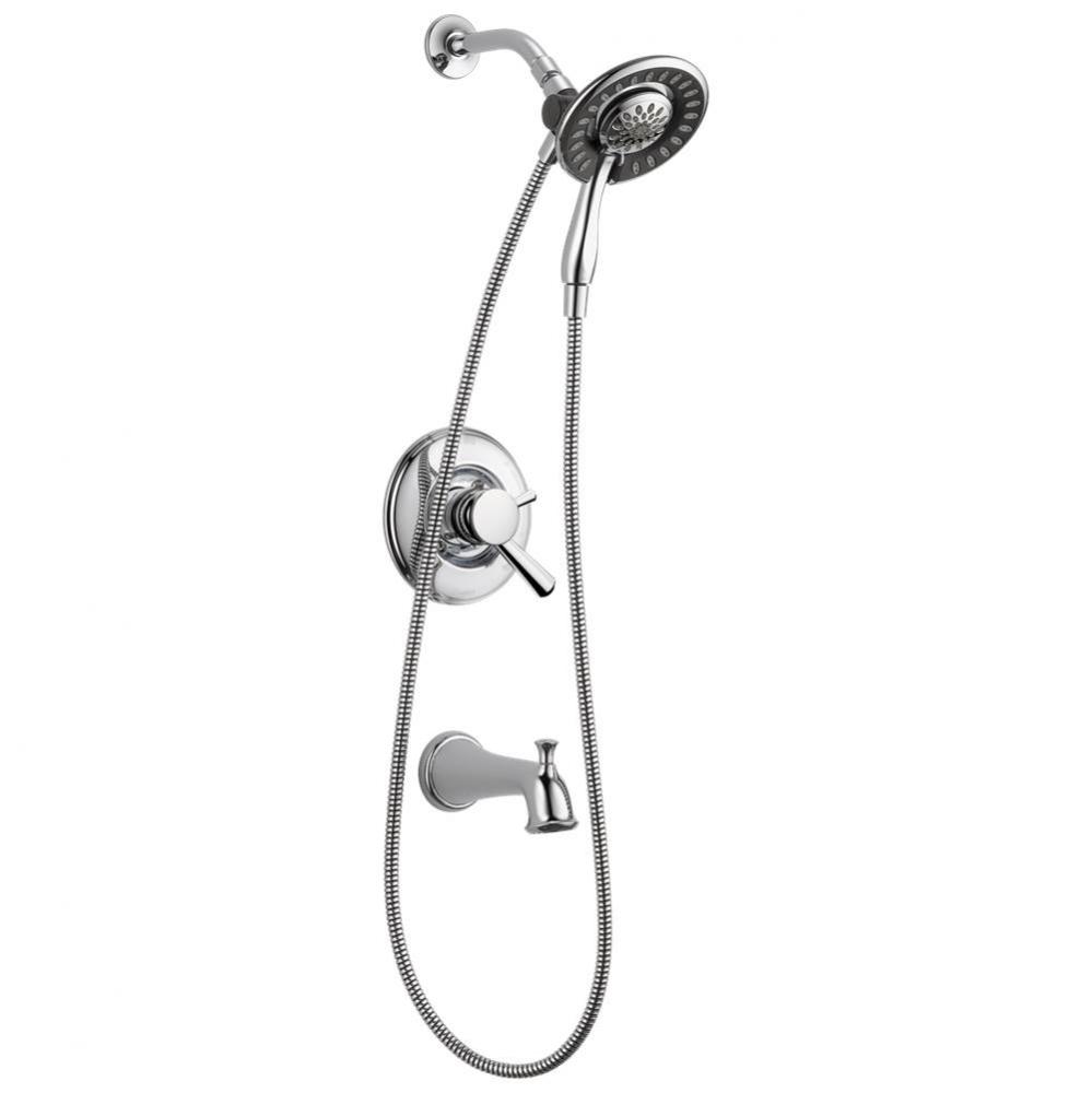 Linden™ Monitor&#xae; 17 Series Tub and Shower Trim with In2ition&#xae; Two-in-One Shower