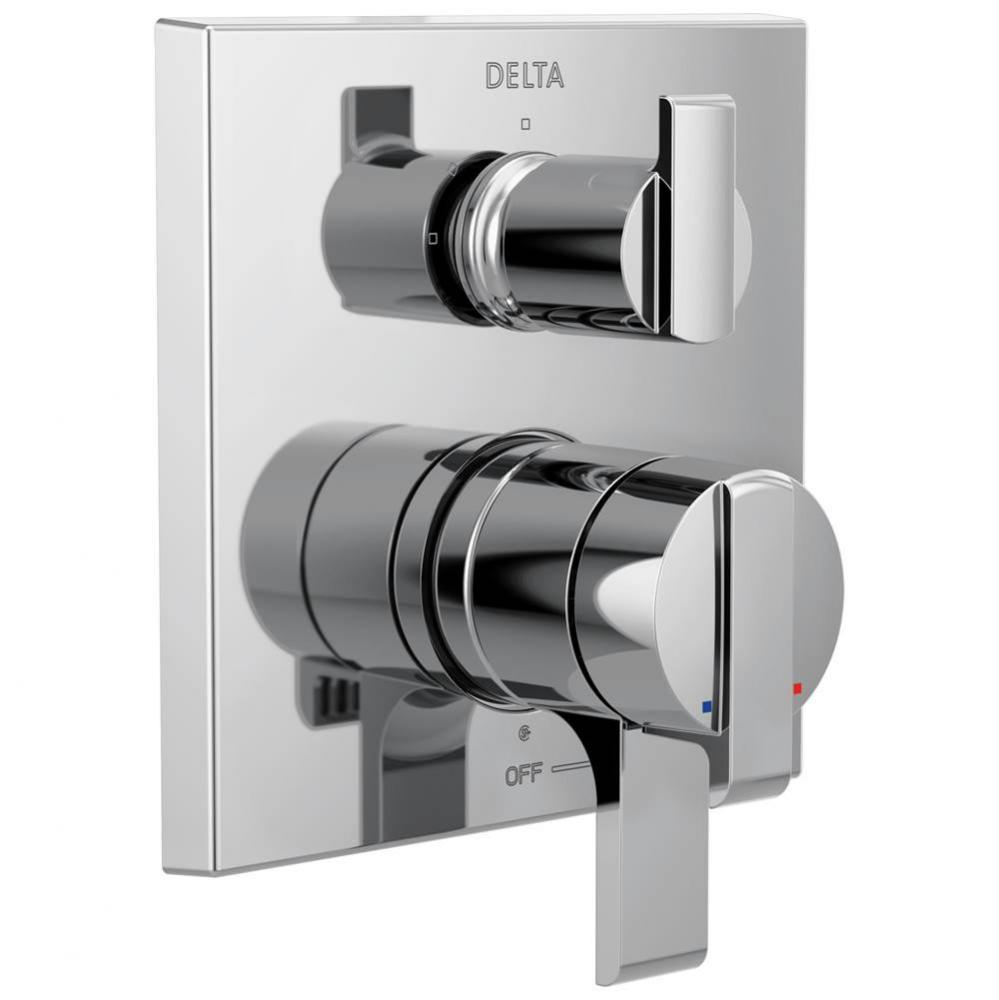 Ara&#xae; Angular Modern Monitor&#xae; 17 Series Valve Trim with 3-Setting Integrated Diverter