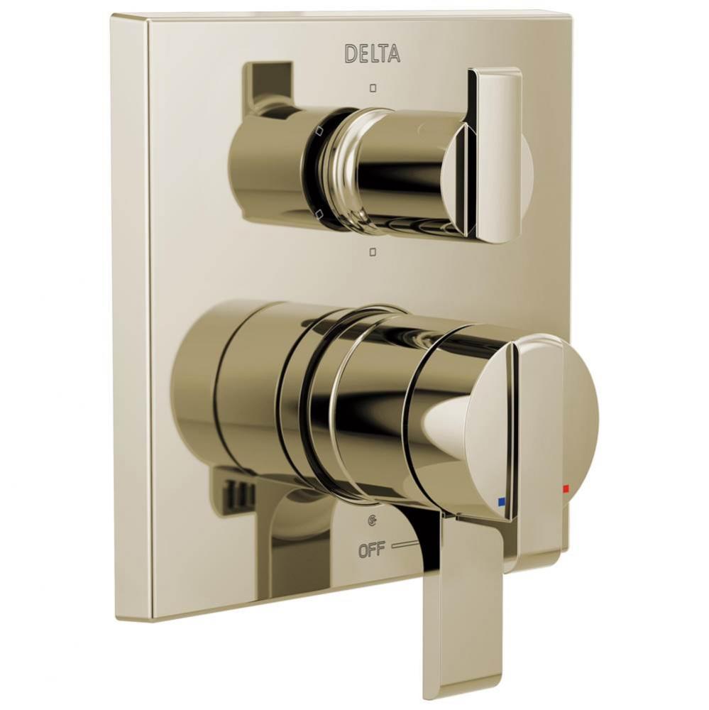 Ara&#xae; Angular Modern Monitor&#xae; 17 Series Valve Trim with 6-Setting Integrated Diverter