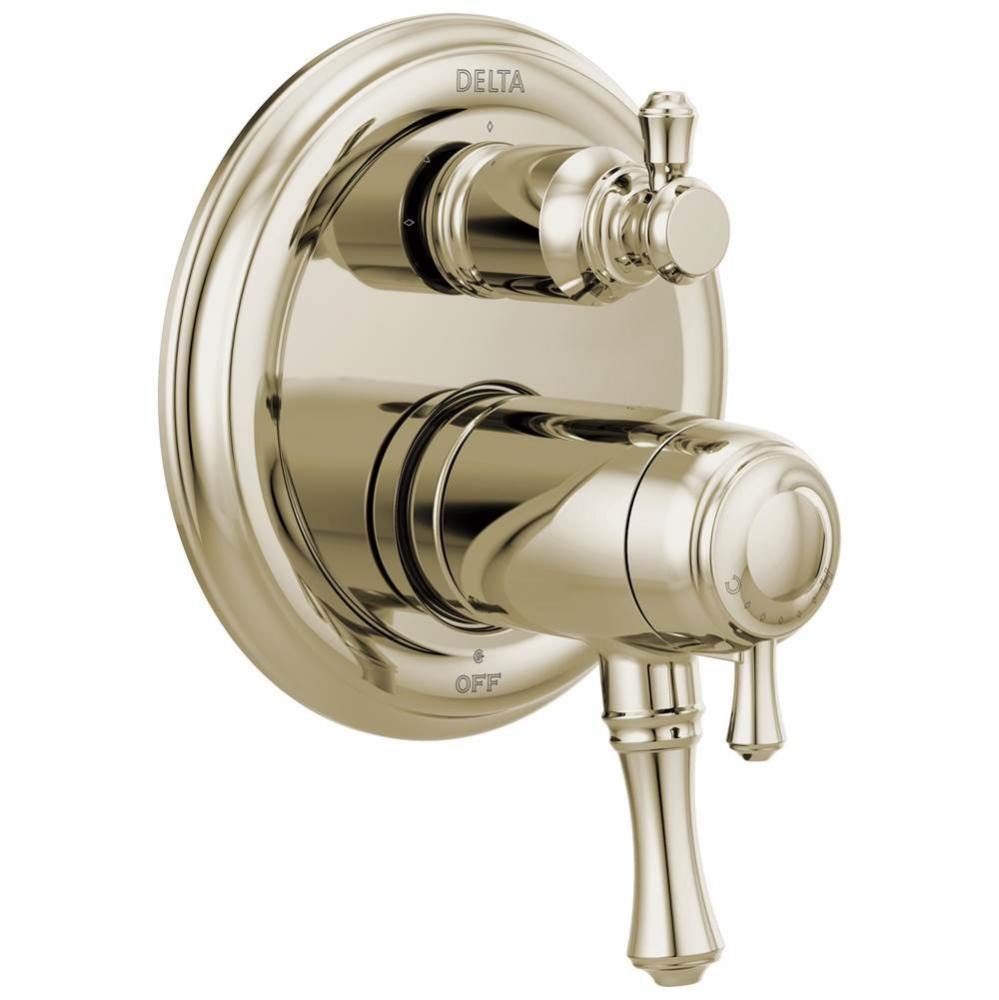 Cassidy™ Traditional TempAssure&#xae; 17T Series Valve Trim with 3-Setting Integrated Diverter