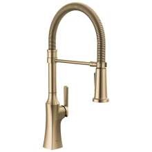 Delta Faucet 18887-CZ-DST - Ermelo™ Single Handle Pull-Down Spring Kitchen Faucet