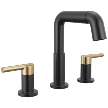Delta Faucet 35849LF-GZPD - Nicoli™ Two Handle Widespread Pull-Down Bathroom Faucet