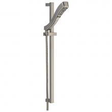 Delta Faucet 51552-SS - Universal Showering Components H2OKinetic®4-Setting Slide Bar Hand Shower