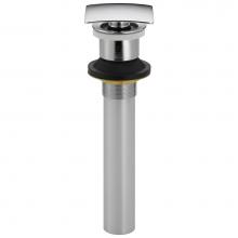 Delta Faucet 72174-SS - Other Square Push Pop-Up Less Overflow