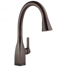 Delta Faucet 9183T-RB-DST - Mateo® Single Handle Pull-Down Kitchen Faucet with Touch2O® and ShieldSpray® Techno