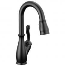 Delta Faucet 9678-BL-DST - Leland® Single Handle Pull-Down Bar / Prep Faucet