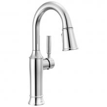 Delta Faucet 9984-PR-DST - Renaldi™ Single Handle Pull-Down Bar / Prep Faucet