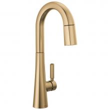 Delta Faucet 9991-CZ-PR-DST - Monrovia™ Single Handle Pull-Down Bar/Prep Faucet