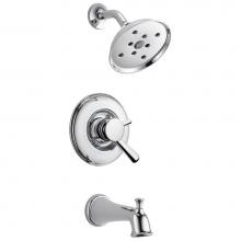 Delta Faucet T17493 - Linden™ Monitor® 17 Series Traditional H2Okinetic® Tub & Shower Trim