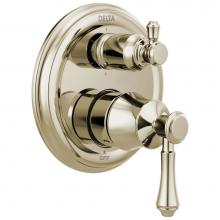 Delta Faucet T24997-PN - Cassidy™ Traditional Monitor® 14 Series Valve Trim with 6-Setting Integrated Diverter