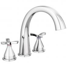 Delta Faucet T27776 - Stryke® Three Hole Roman Tub Trim