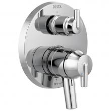 Delta Faucet T27859 - Trinsic® Contemporary Two Handle Monitor® 17 Series Valve Trim with 3-Setting Integrated