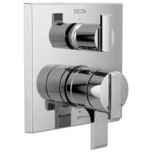 Delta Faucet T27867 - Ara® Angular Modern Monitor® 17 Series Valve Trim with 3-Setting Integrated Diverter