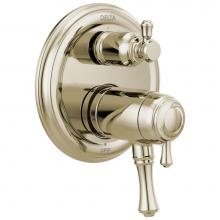 Delta Faucet T27T897-PN - Cassidy™ Traditional TempAssure® 17T Series Valve Trim with 3-Setting Integrated Diverter