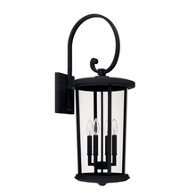 Capital 926741BK - 4 Light Outdoor Wall Lantern