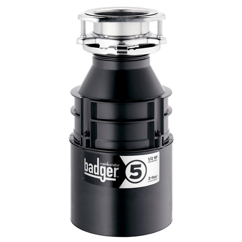 Badger 5 1/2 HP Food Waste Disposer - Model Number: BADGER 5