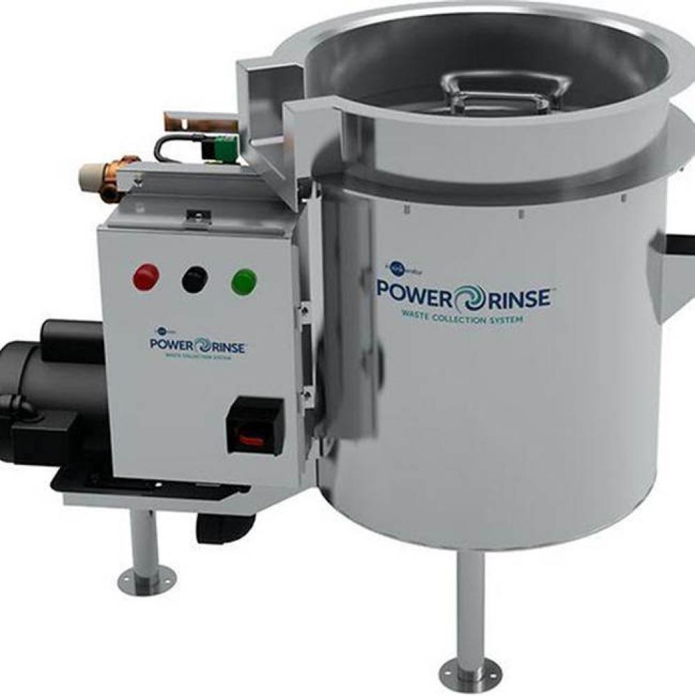 PowerRinse&#xae; Trough (Model PRT™) - Complete Waste Collection System Package. Requires only 1