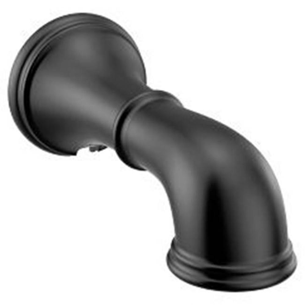 Matte black nondiverter spouts