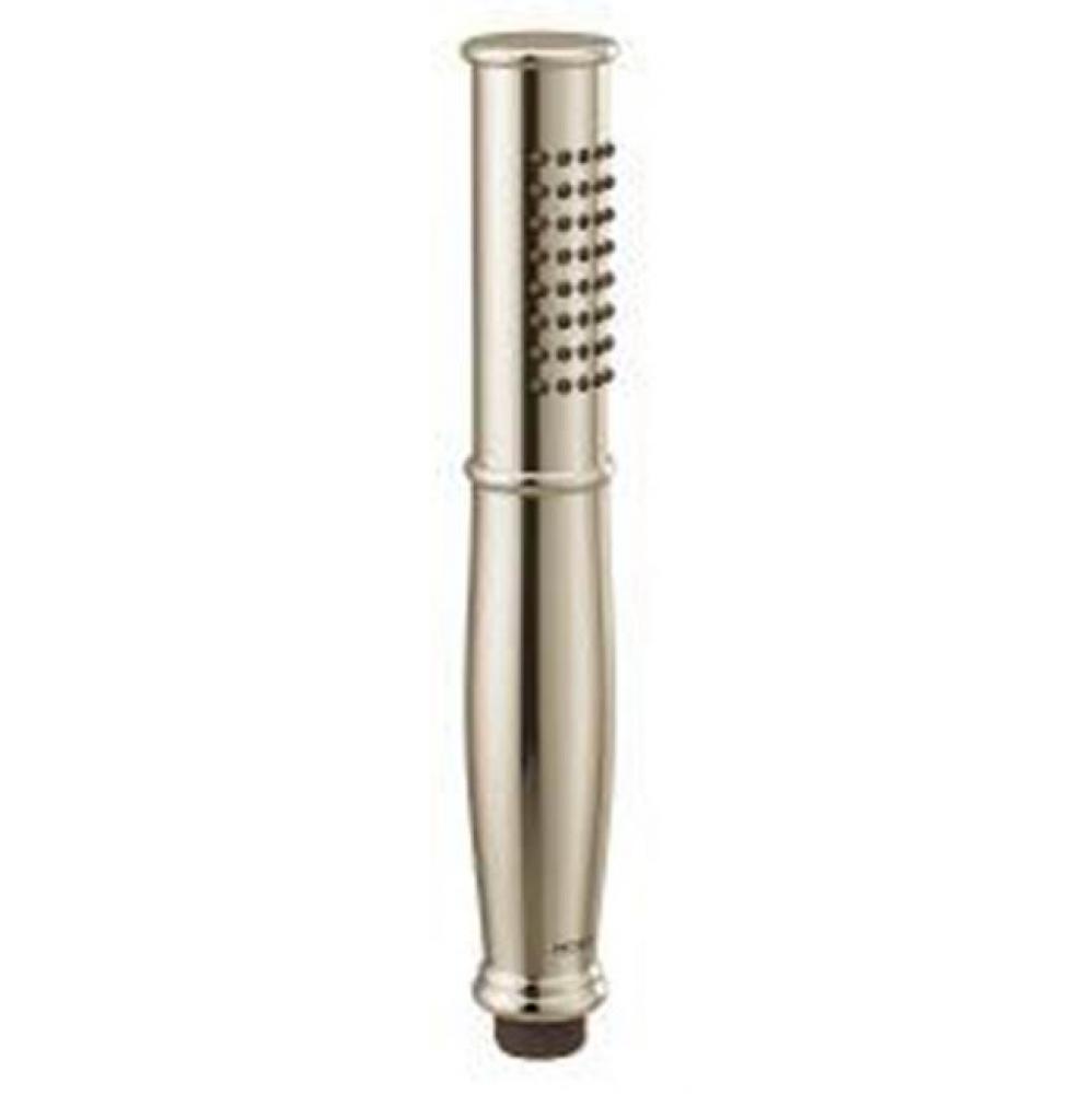 Polished nickel eco-performance handshower
