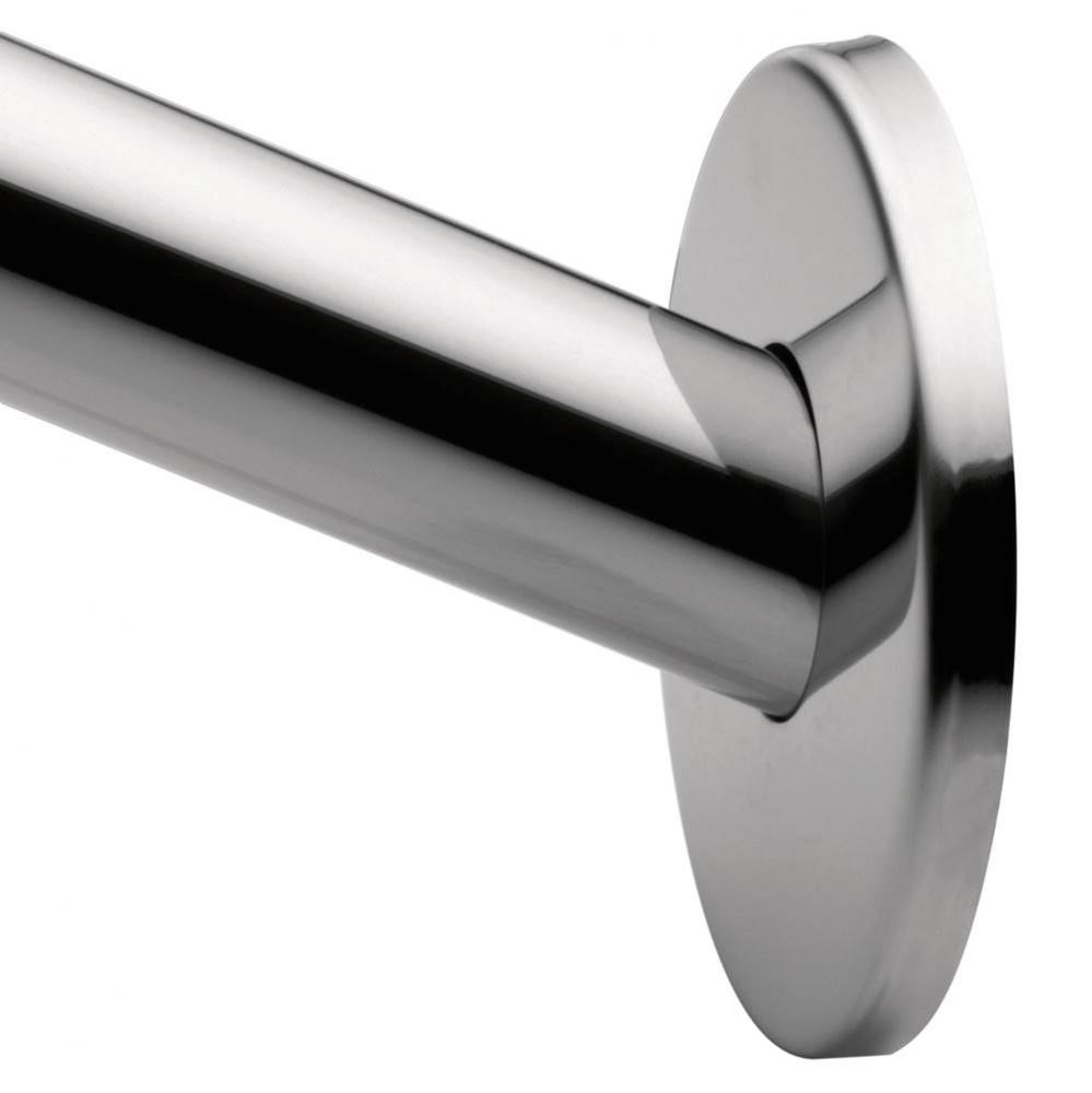 Chrome 5&apos; Curved Shower Rod