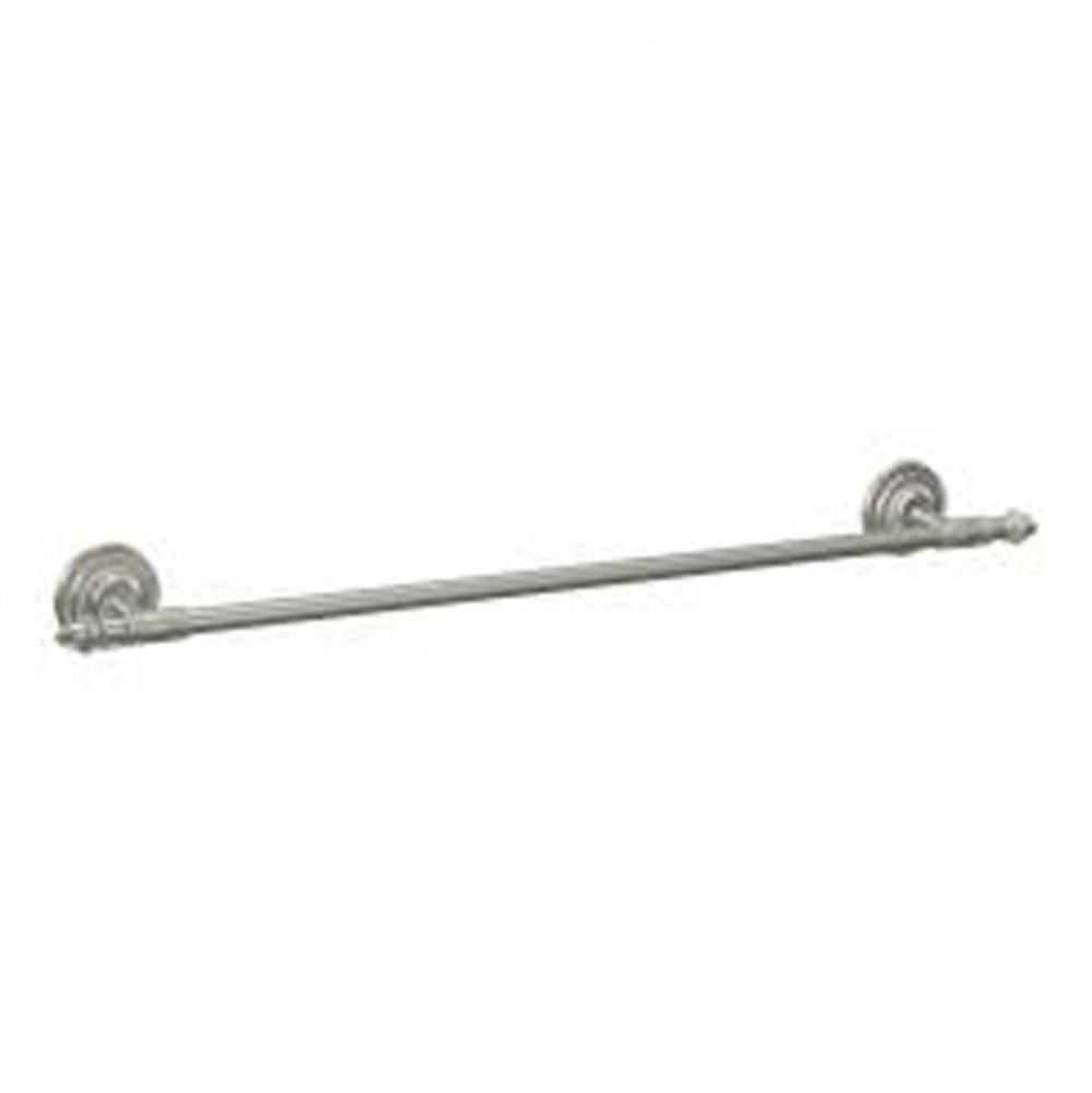 Brushed nickel 18&apos;&apos; towel bar