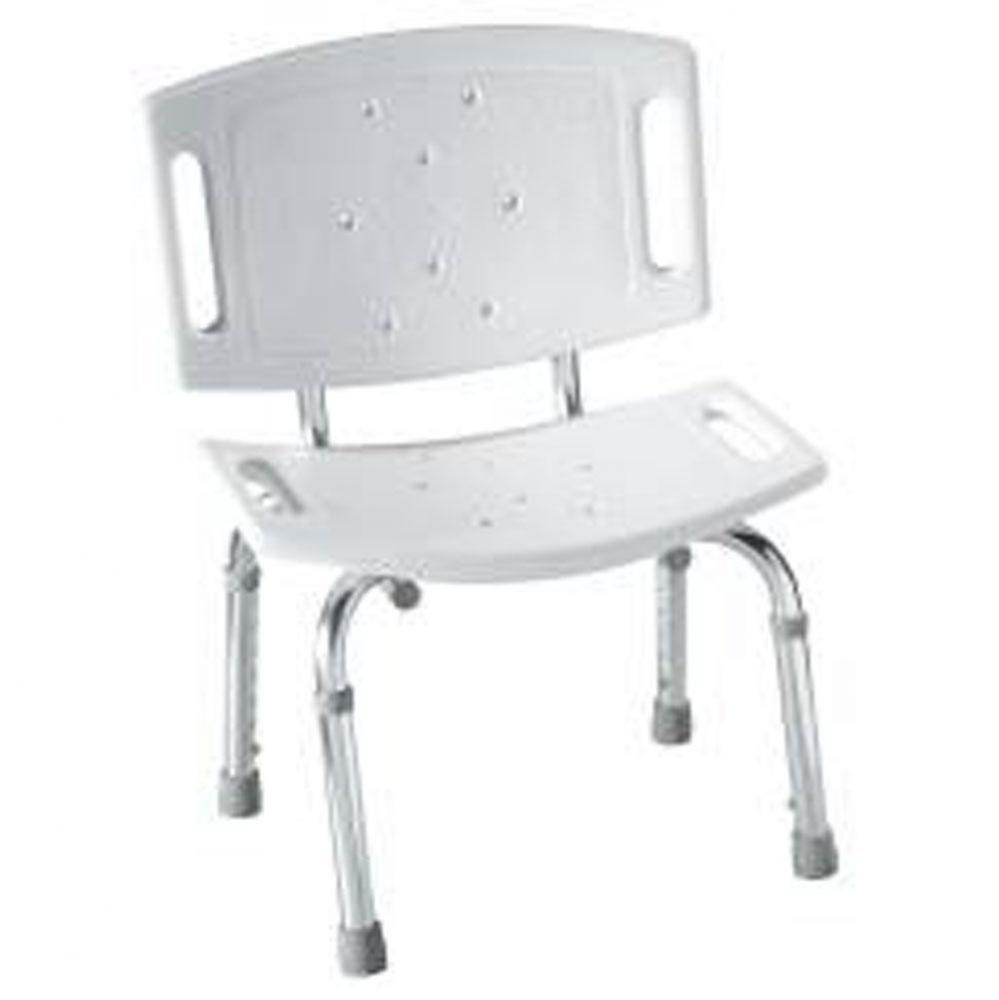 White Shower Seat