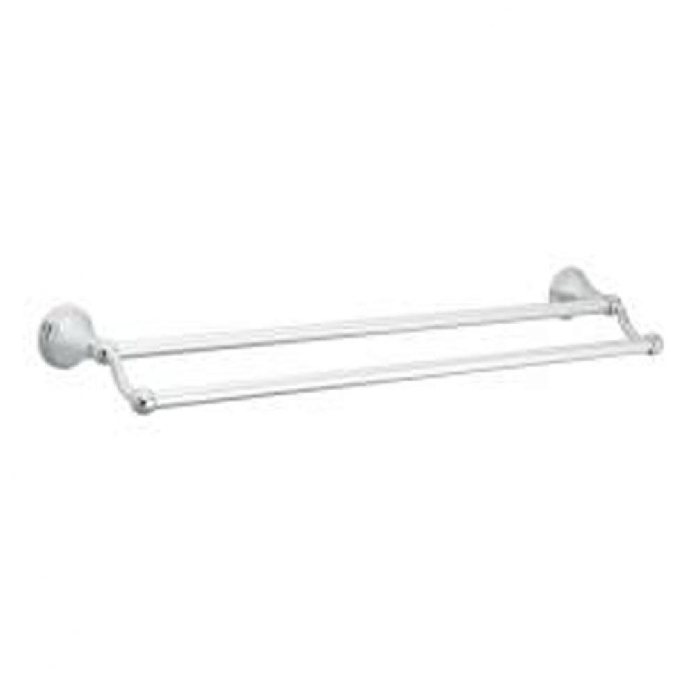 Chrome 24&apos;&apos; Double Towel Bar