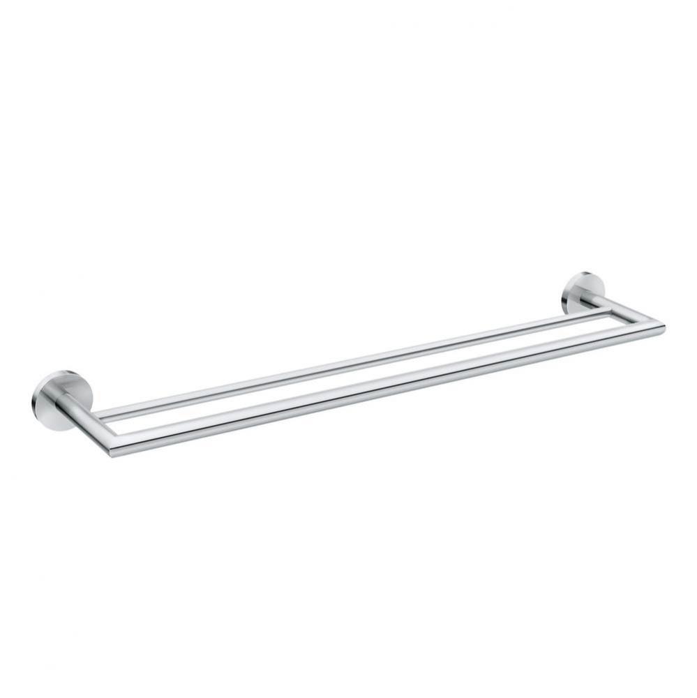 Chrome Double Towel Bar