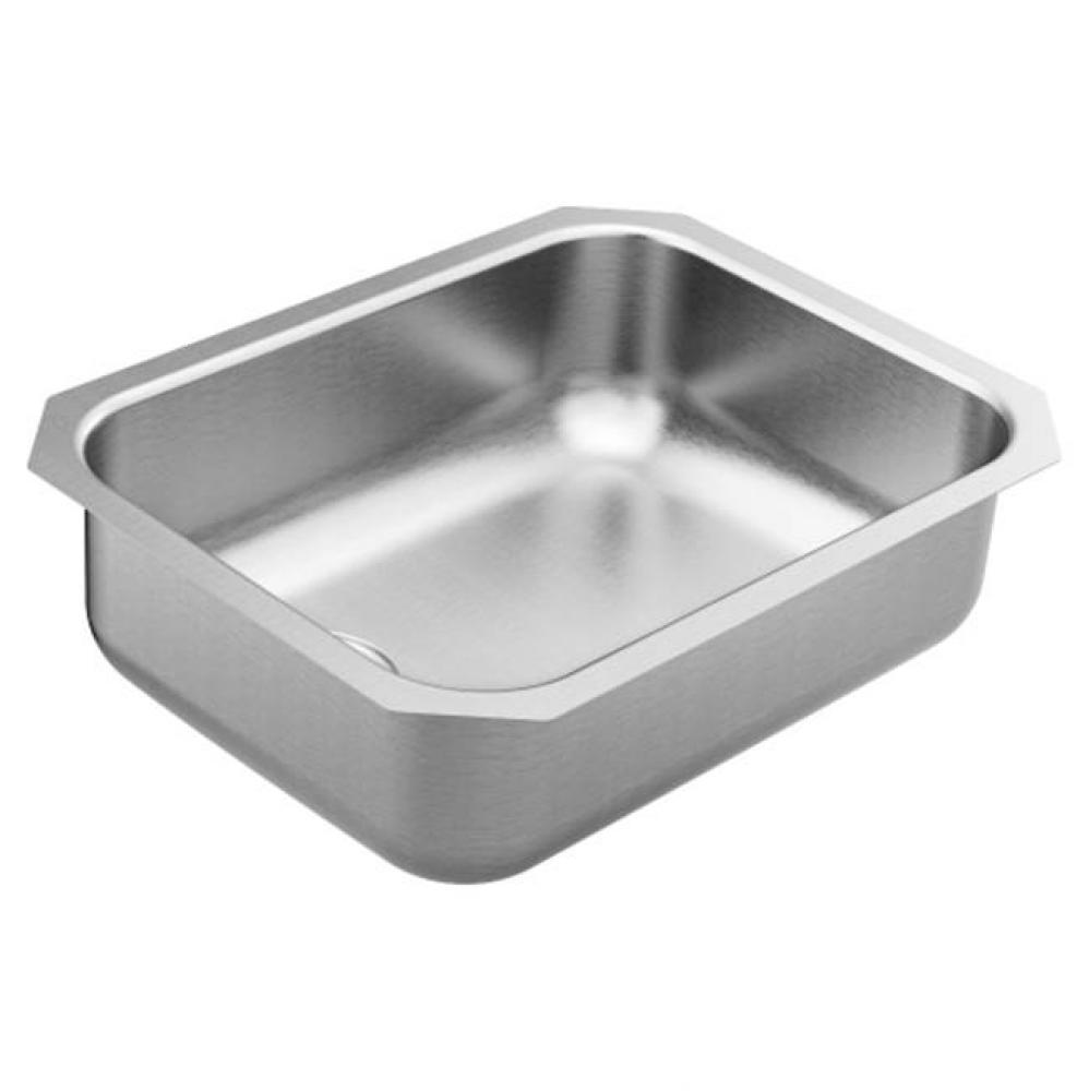 23.5 x 18.25 stainless steel 18 gauge single bowl sink