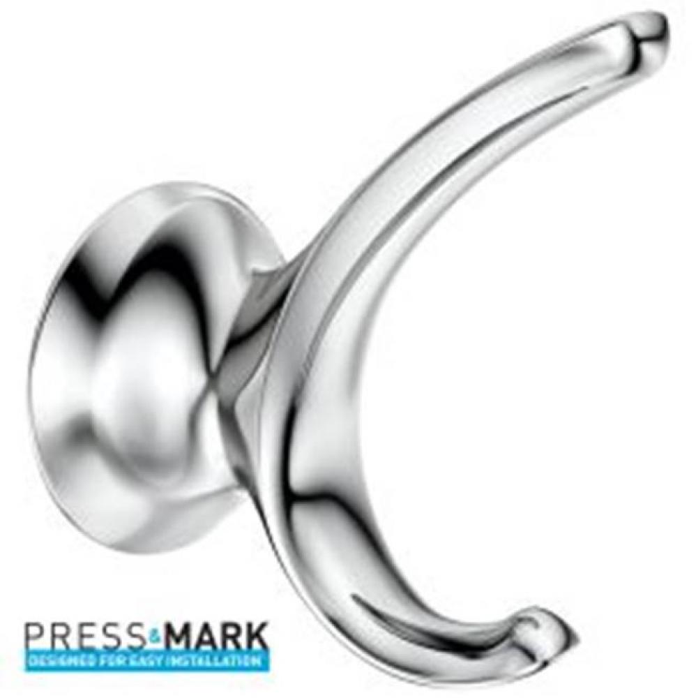 Chrome Double Robe Hook