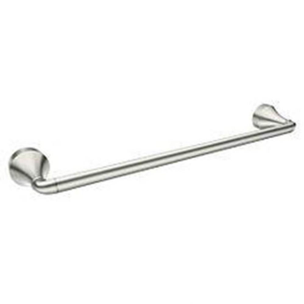 Spot Resist Brushed Nickel 24&apos;&apos; Towel Bar