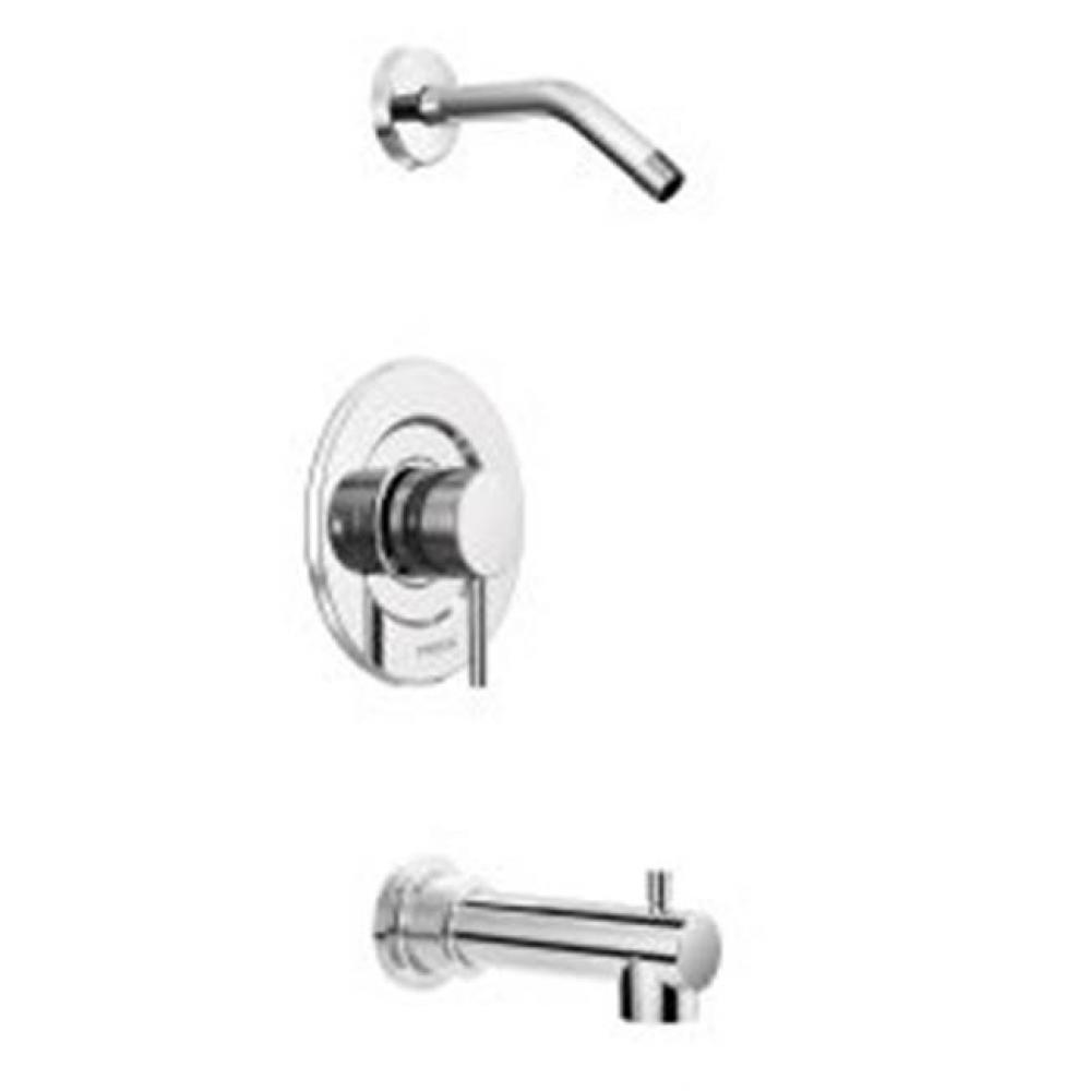 Chrome Moentrol tub/shower