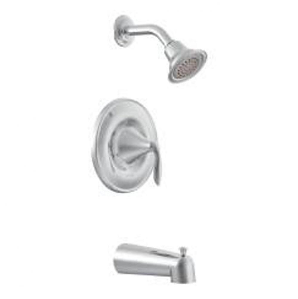 Chrome Posi-Temp(R) tub/shower