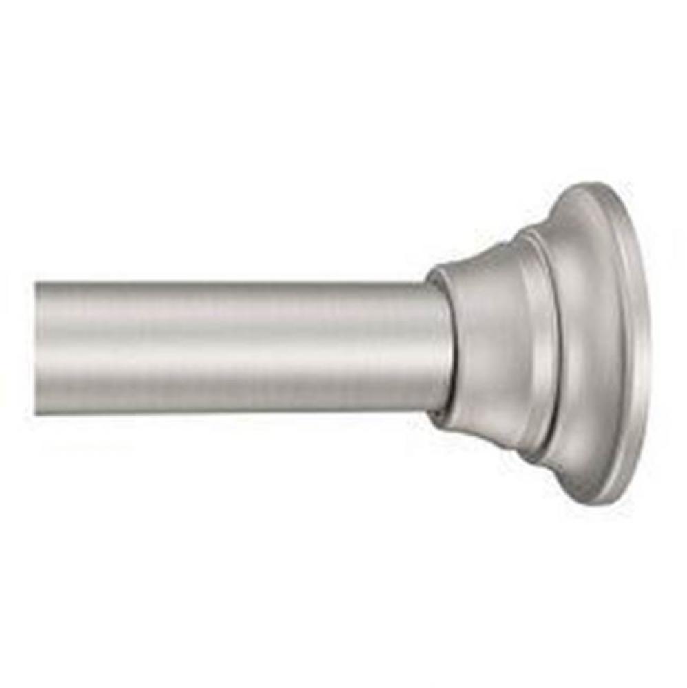 Brushed Nickel Shower Rod