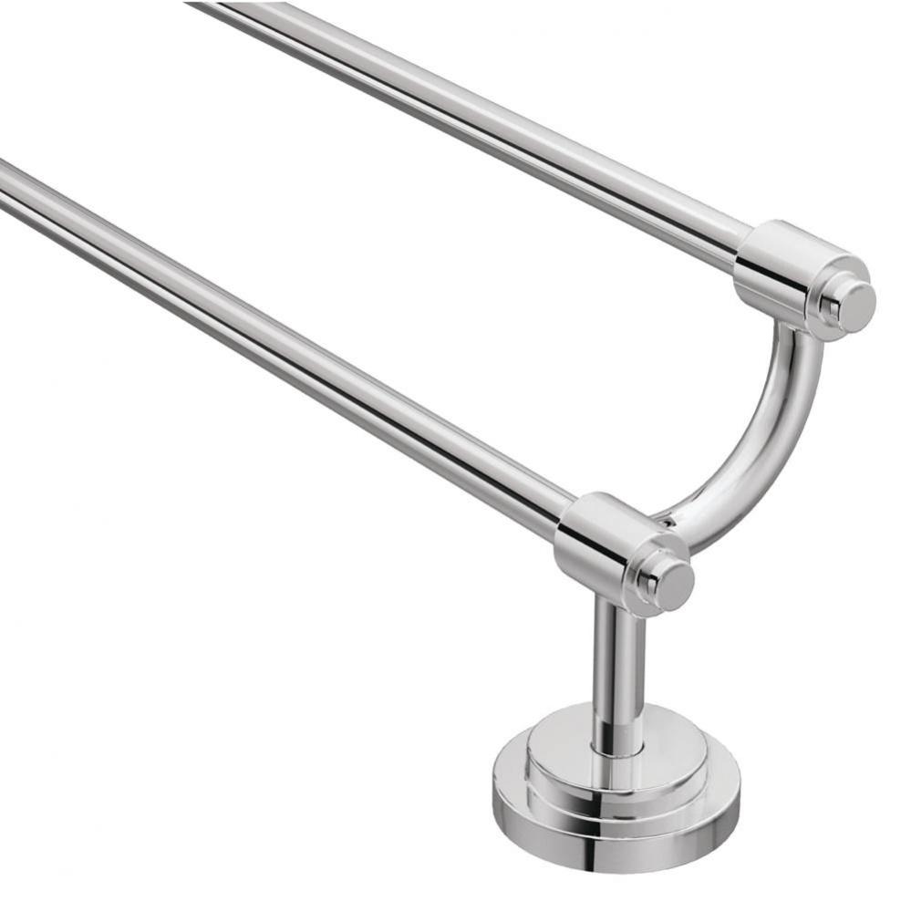 Chrome 24&apos;&apos; Double Towel Bar