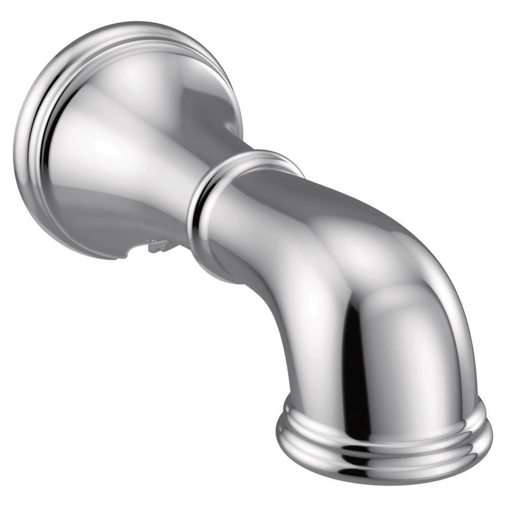 Belfield Replacement Tub Non-Diverter Spout 1/2-Inch Slip Fit Connection, Chrome