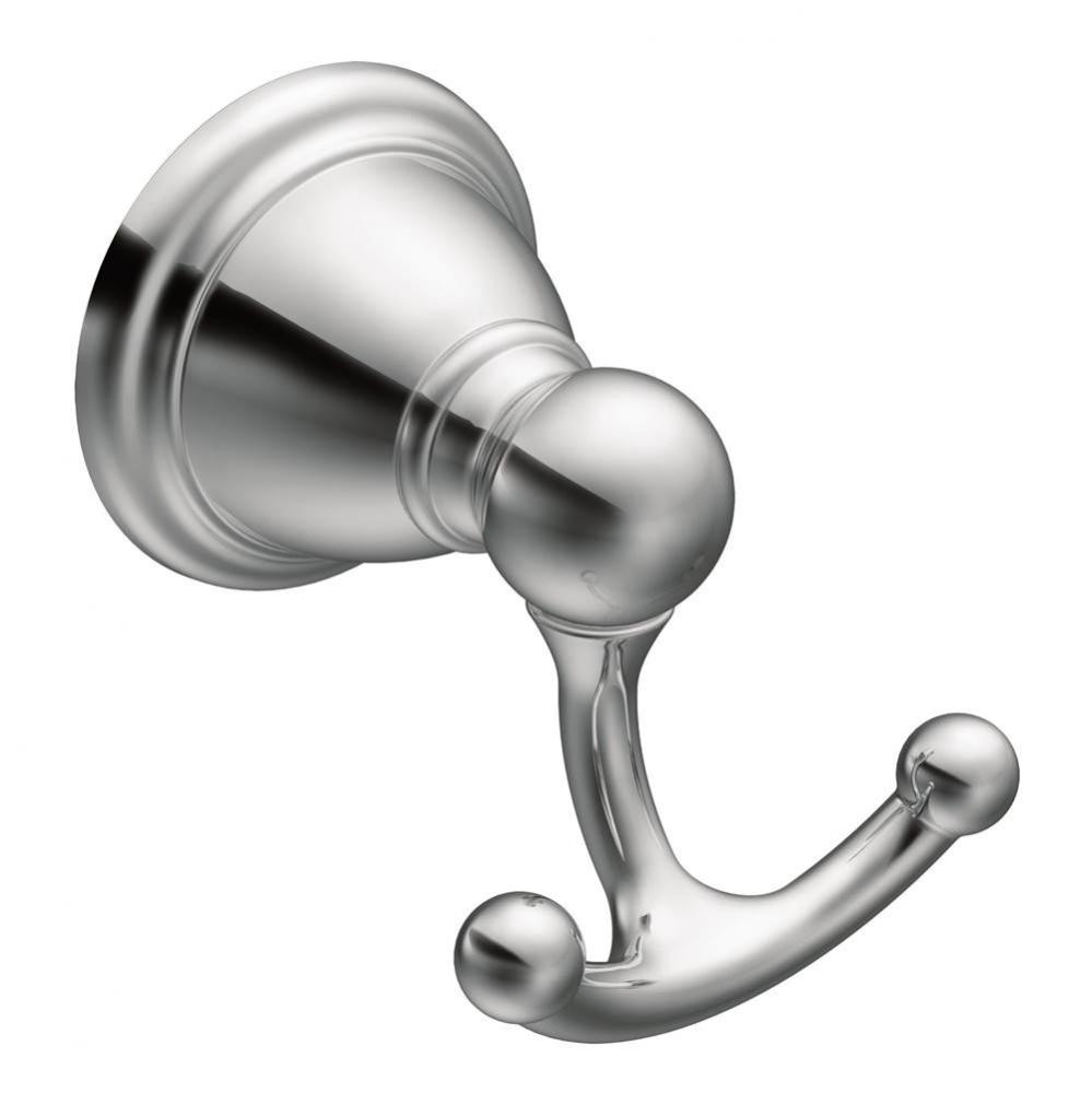 Chrome Double Robe Hook