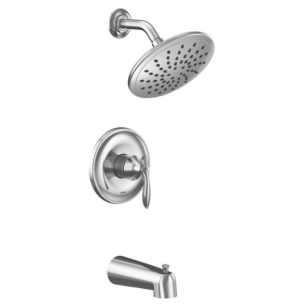 Eva M-CORE 2-Series Eco Performance 1-Handle Tub and Shower Trim Kit in Chrome (Valve Sold Separat